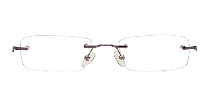 Joutseno Purple Metal Eyeglass Frames from EyeBuyDirect