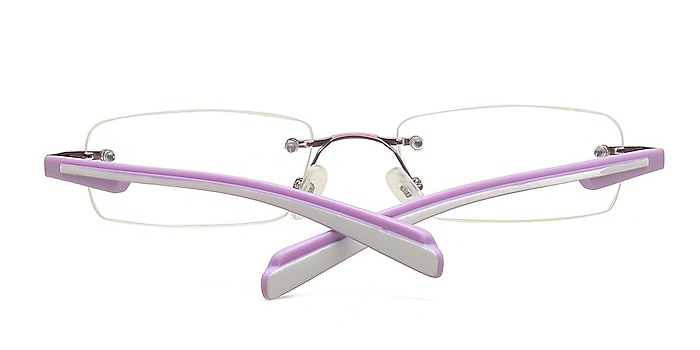 Purple Joutseno -  Lightweight Metal Eyeglasses