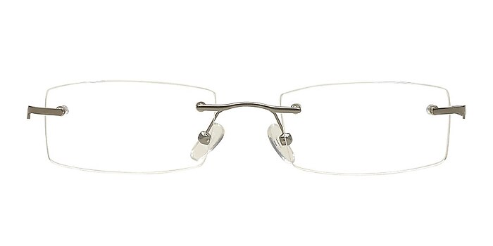 Kaarina Gunmetal Metal Eyeglass Frames from EyeBuyDirect