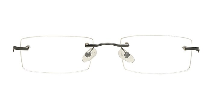 Kaarina Black Metal Eyeglass Frames from EyeBuyDirect