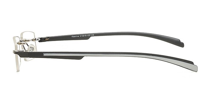Kaarina Black Metal Eyeglass Frames from EyeBuyDirect