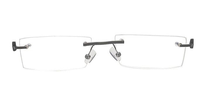 Moloka Black Metal Eyeglass Frames from EyeBuyDirect
