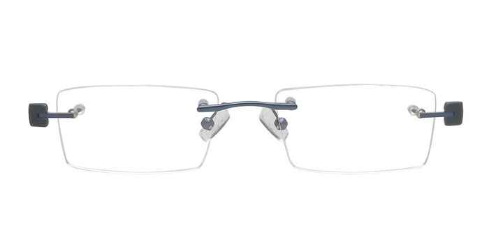 Hays Navy Metal Eyeglass Frames from EyeBuyDirect