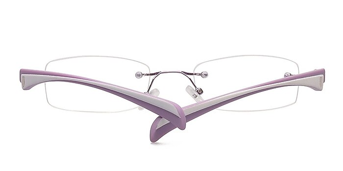 Purple Chadron -  Lightweight Metal Eyeglasses