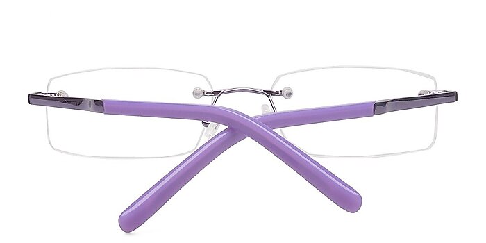 Purple Alfredo -  Lightweight Metal Eyeglasses