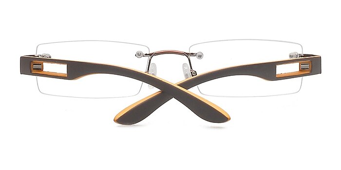 Brown Allan -  Lightweight Metal Eyeglasses