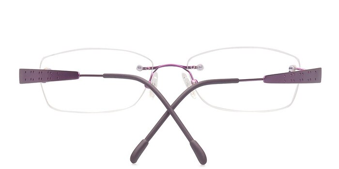 Purple Alannah -  Lightweight Titanium Eyeglasses