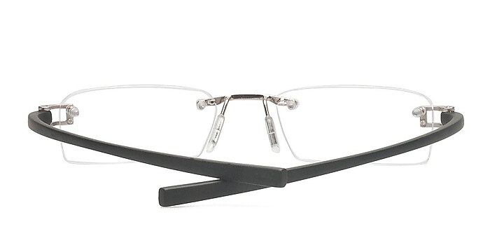 Silver Andre -  Lightweight Metal Eyeglasses