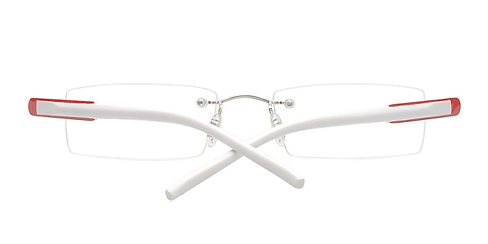 Silver Alonso -  Lightweight Metal Eyeglasses