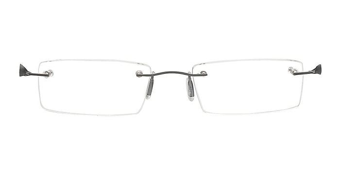 Alonso Black Metal Eyeglass Frames from EyeBuyDirect