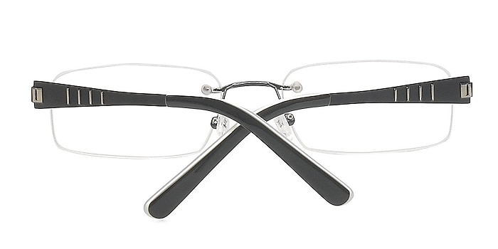 Silver Alvin -  Lightweight Metal Eyeglasses