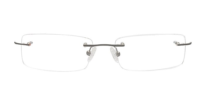 Anderson Grey Titanium Eyeglass Frames from EyeBuyDirect