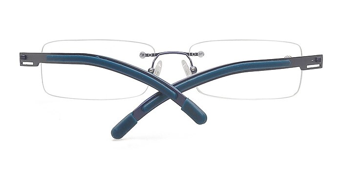 Navy Anderson -  Lightweight Titanium Eyeglasses