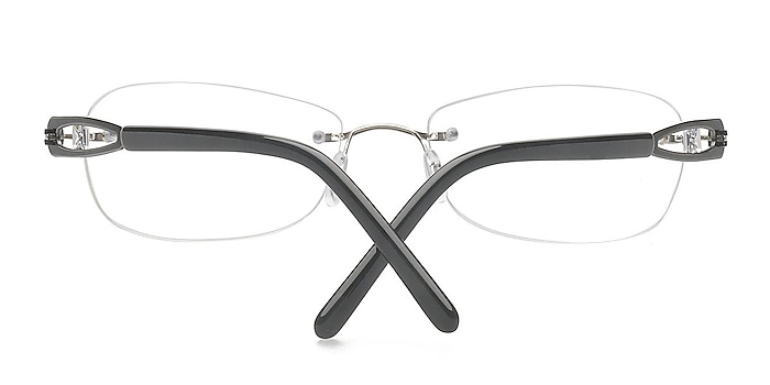 Silver Cecil -  Lightweight Titanium Eyeglasses