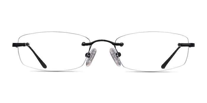Clem Black Metal Eyeglass Frames from EyeBuyDirect
