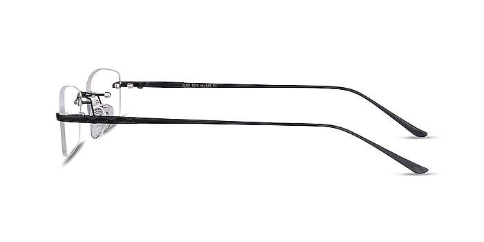 Clem Noir Métal Montures de lunettes de vue d'EyeBuyDirect