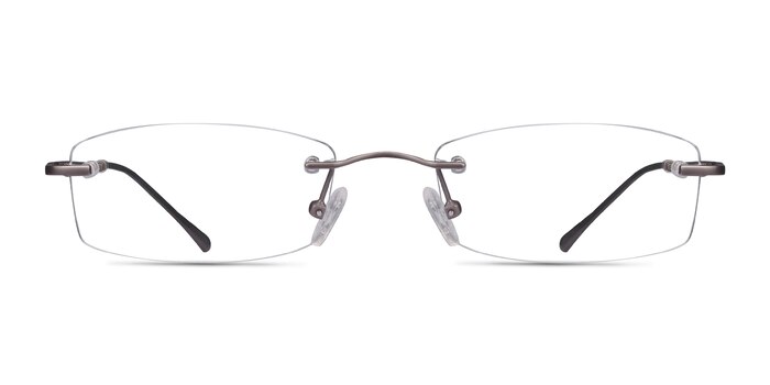 Connie Gunmetal Métal Montures de lunettes de vue d'EyeBuyDirect