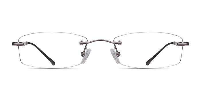Connie Gunmetal Metal Eyeglass Frames from EyeBuyDirect