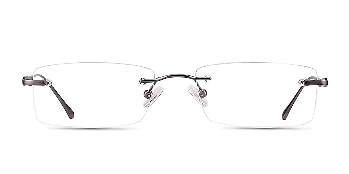 Courtney Gunmetal Metal Eyeglass Frames from EyeBuyDirect