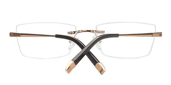 Golden Antoine -  Lightweight Titanium Eyeglasses