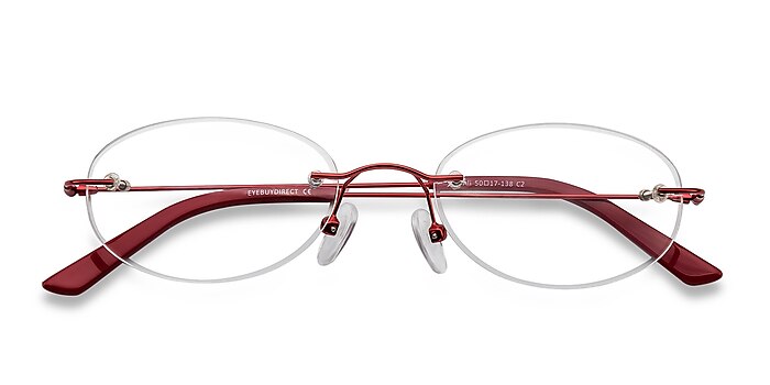 Red Ali -  Lightweight Metal Eyeglasses