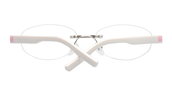 Silver Kenai02 -  Lightweight Metal Eyeglasses