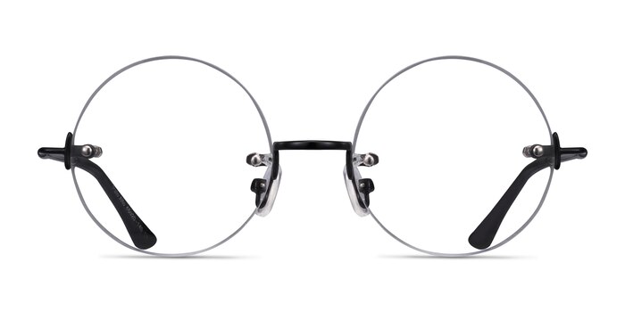Palo Alto Black Metal Eyeglass Frames from EyeBuyDirect