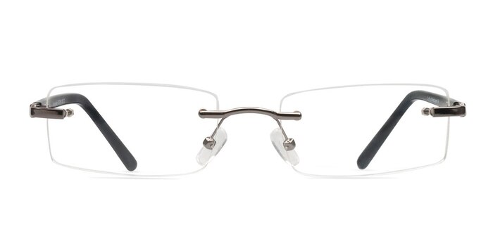 Montecelior Gunmetal Métal Montures de lunettes de vue d'EyeBuyDirect