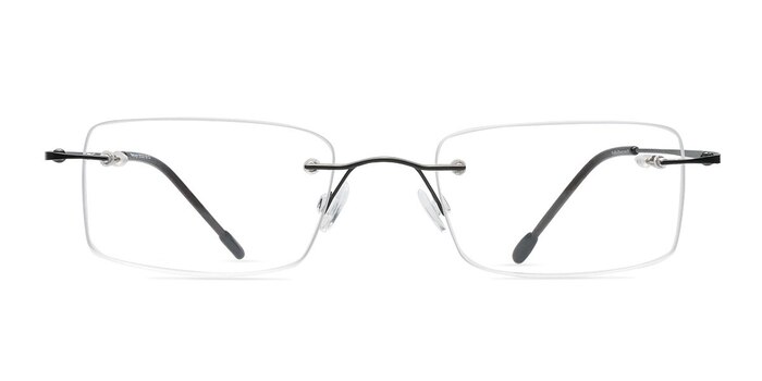 Neryungri Black Metal Eyeglass Frames from EyeBuyDirect