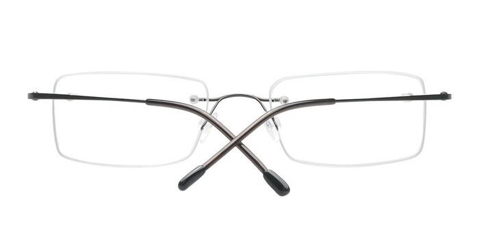 Black Neryungri -  Lightweight Metal Eyeglasses