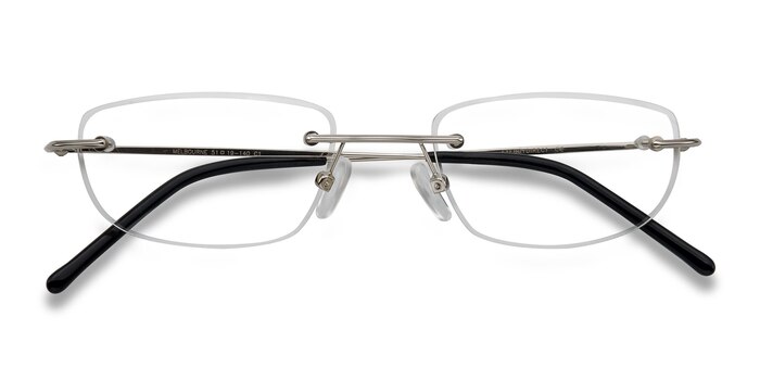 Silver Melbourne -  Lightweight Metal Eyeglasses