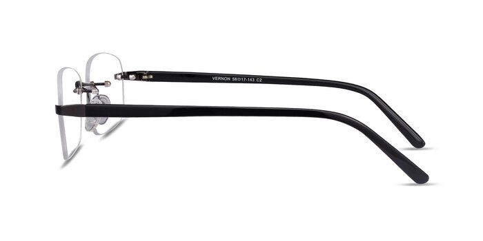 Vernon Gunmetal Acetate-metal Eyeglass Frames from EyeBuyDirect