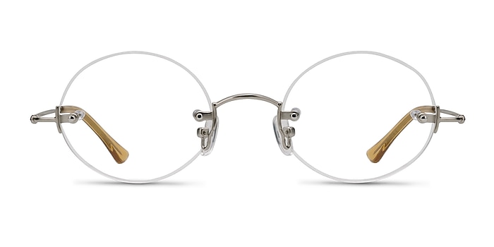 Silver Line  Silver  Metal Eyeglass Frames from EyeBuyDirect