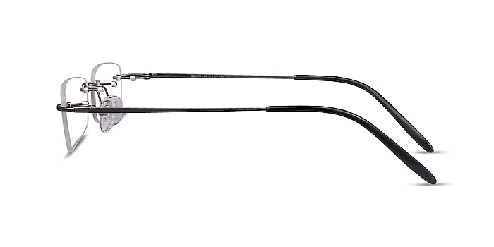 South  Gunmetal  Metal Eyeglass Frames from EyeBuyDirect