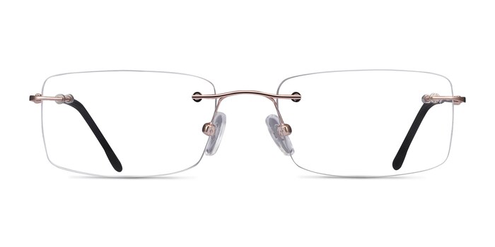Woodrow  Golden  Metal Eyeglass Frames from EyeBuyDirect