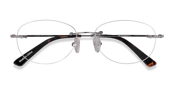 Silver Market -  Lightweight Metal Eyeglasses