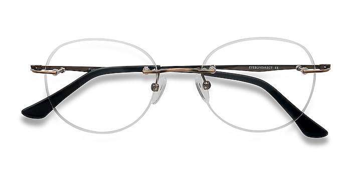 Bronze Fuse -  Lightweight Metal Eyeglasses