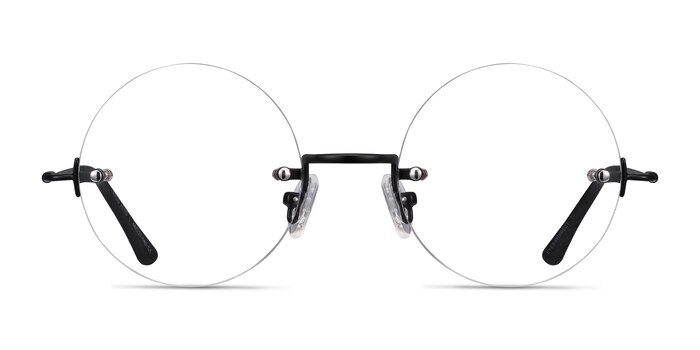 Palo Alto Noir Métal Montures de lunettes de vue d'EyeBuyDirect