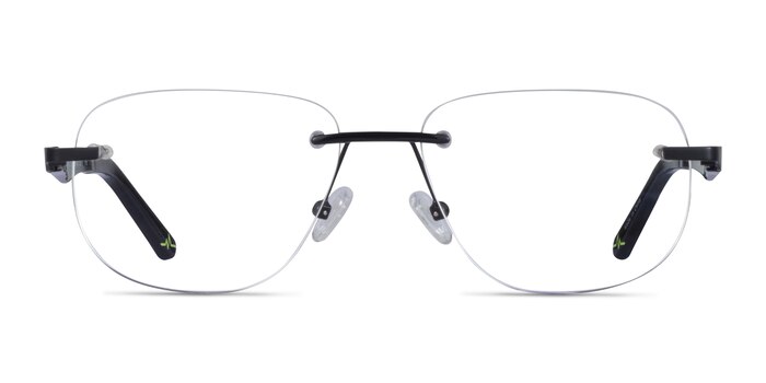 Reactor Noir Métal Montures de lunettes de vue d'EyeBuyDirect