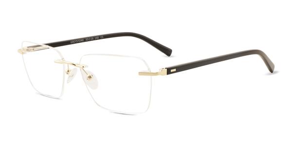 Gold Greystone -  Acetate Eyeglasses