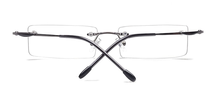 Gunmetal Lulea -  Lightweight Metal Eyeglasses