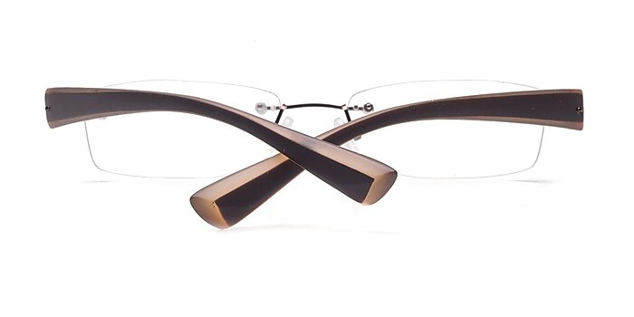 Brown Lund -  Lightweight Metal Eyeglasses
