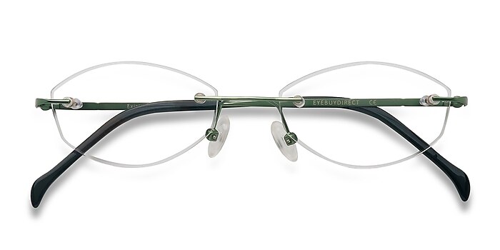 Green Exist -  Lightweight Metal Eyeglasses