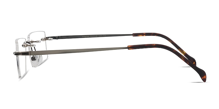 Pilgrim Gunmetal Metal Eyeglass Frames from EyeBuyDirect