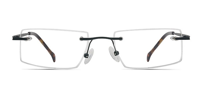 Pilgrim Black  Metal Eyeglass Frames from EyeBuyDirect