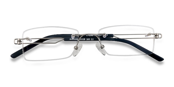 Silver Jeremiah -  Lightweight Metal Eyeglasses