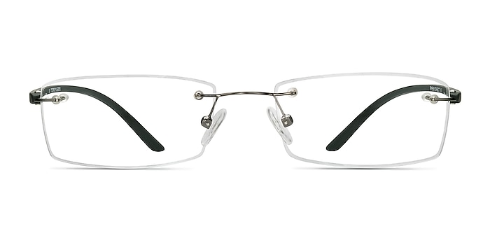 Siku Gunmetal Métal Montures de lunettes de vue d'EyeBuyDirect