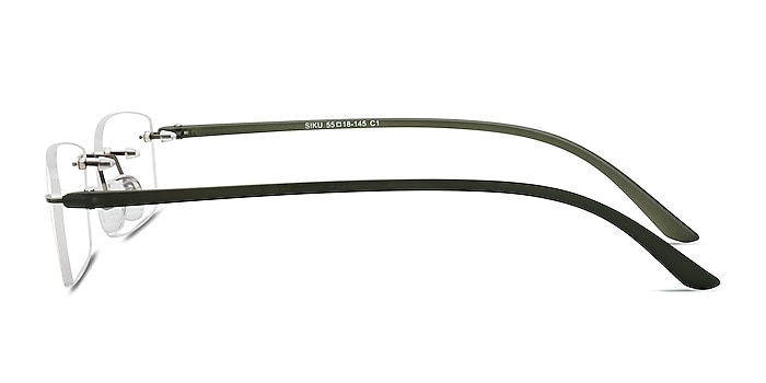 Siku Gunmetal Métal Montures de lunettes de vue d'EyeBuyDirect