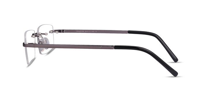 Collector Gunmetal Métal Montures de lunettes de vue d'EyeBuyDirect