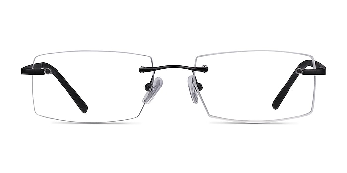 Collector Black Metal Eyeglass Frames from EyeBuyDirect